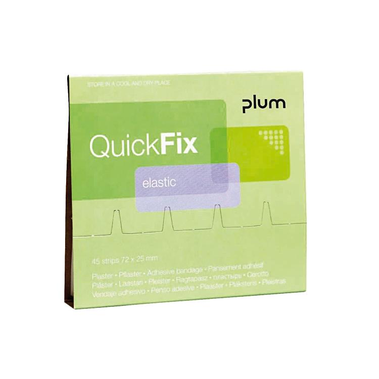 QuickFix Elastic Pflasterrefills mit 45 Pflasterrefill 45 Stck.