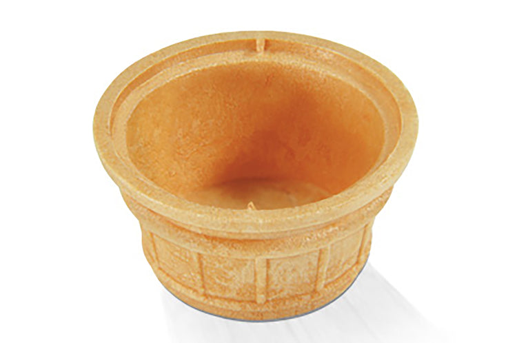 Waffel Becher für Dips und Marmelade, Karton à 500 Stück