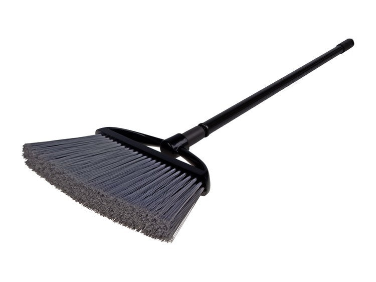 Ersatzbesen Kehrgarnitur JETTY Mit Teleskopstiel Körper: PP Anthrazit, Besatz: P