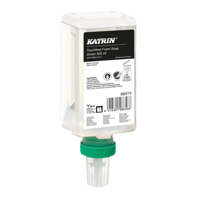 KATRIN Schaumseife Green 0.5L Patrone à 500ml, touchfree