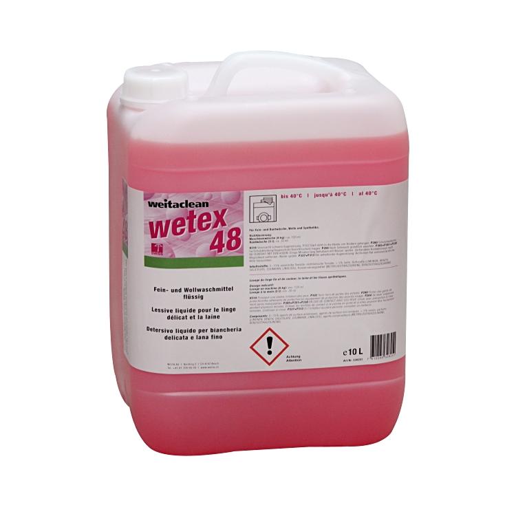 Wetex 48  10L Kanister à 10 Liter Fein-und Wollwaschmittel