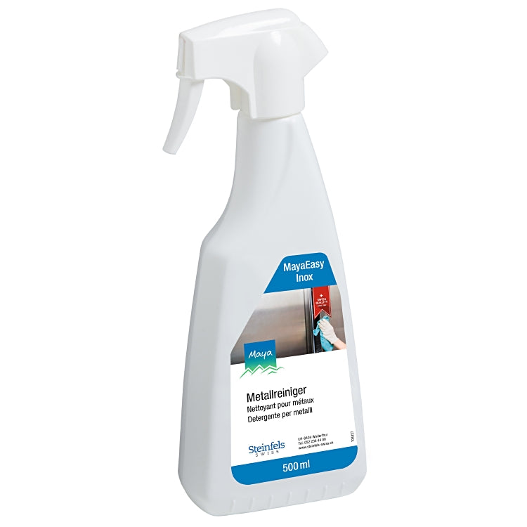 MayaEasy Inox 500ml Sprühflasche à 500ml Metallreiniger