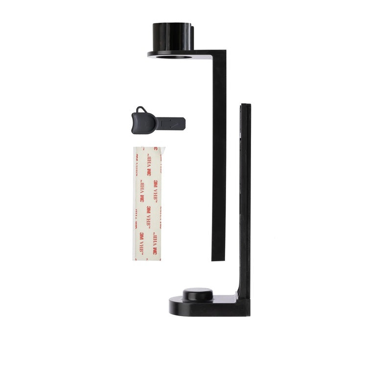 GFL PUMPSPENDER Halterung schwarz, ABS zum Kleben