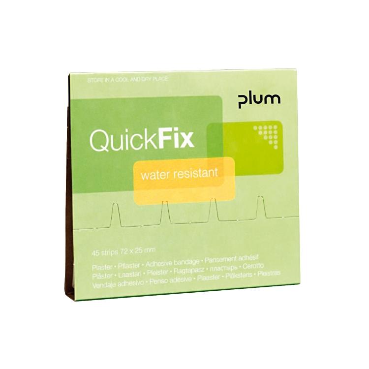 QuickFix Water Resistant Pflasterrefills mit 45 Pflasterrefill 45 Stck.