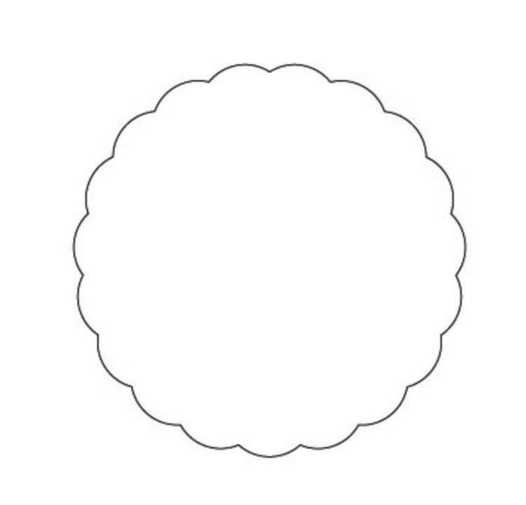 Deckchen BASIC: WEISS Rand 4 Pack à 1000 Stück 90mm Durchmesser Saugstoff 50g