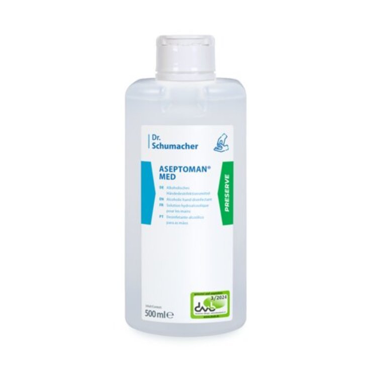 Aseptoman Med 500ml Flasche à 500ml Alkoholische Händedesinfektion