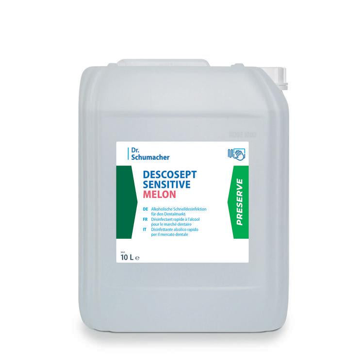 Descosept Sensitive Melone 10L Kanister à 10L Schnelldesinfektionsmittel