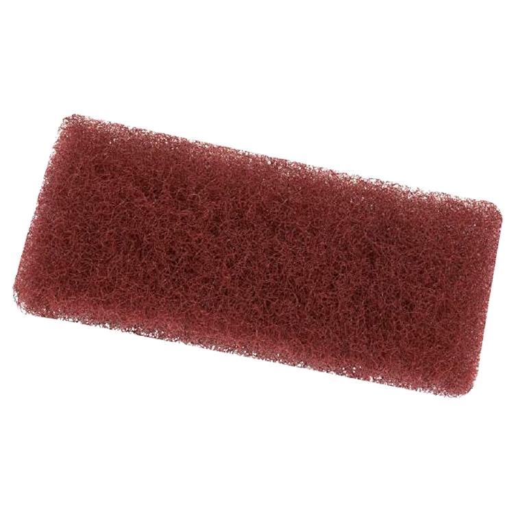 Randreinigungspad Pad braun, grobe Oberfläche 10 x 20 x2cm