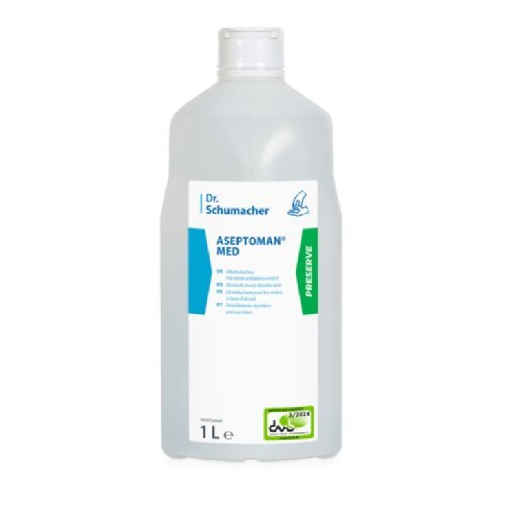 Aseptoman Med 1L Flasche à 1L Alkoholische Händedesinfektion