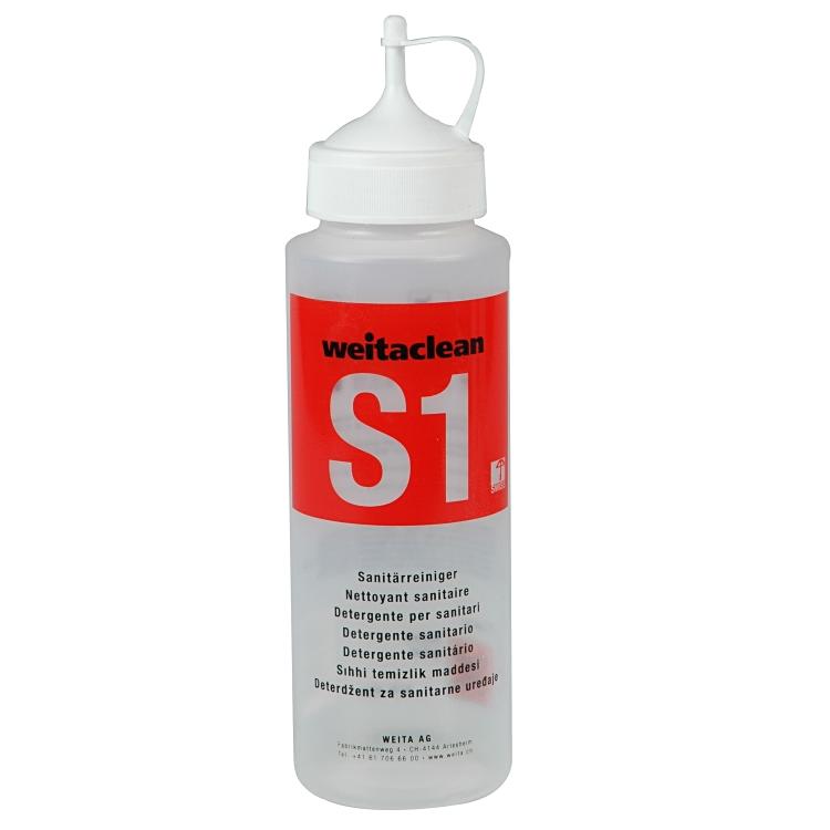 S1 Sanitärreiniger Leerflasche Flasche à 500ml Leerflasche