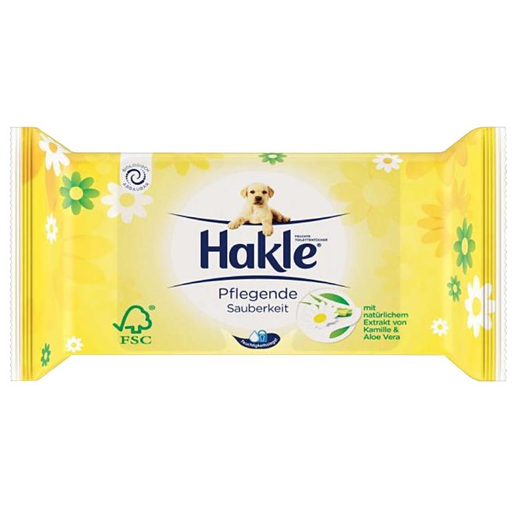 Hakle Feuchte Toil.Refill Aloe Vera+Kamille, Karton à 12 Pack Pack à 42 Tücher