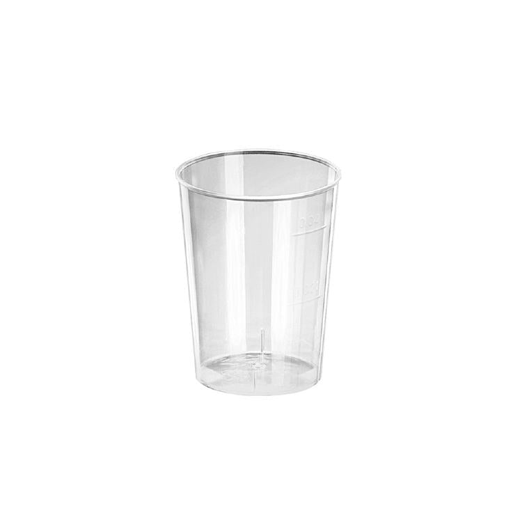 Schnapsglas 0.02/0.04L PS Karton à 40 Pack x 50 Stk D 43mm, H 52mm, glasklar