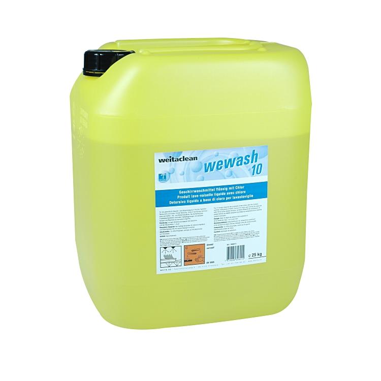 Wewash 10  25 kg Kanister à 25kg Geschirrwaschmittel flüssig