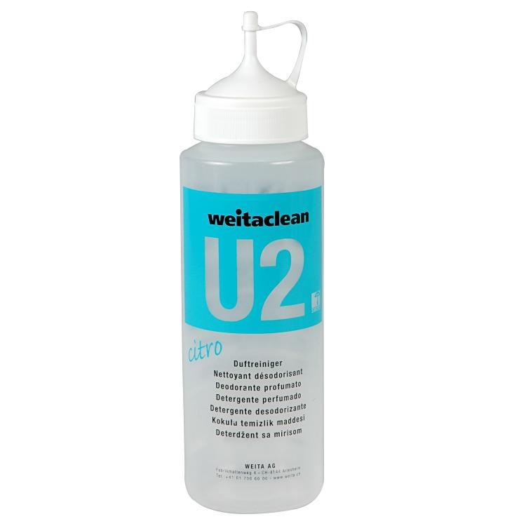 U2 Duftreiniger Citro Leer- Flasche à 500ml Leerflasche