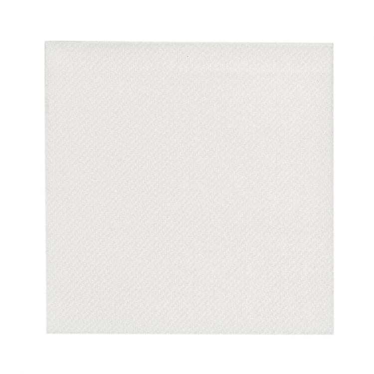 Serviette BASIC WEISS Pack à 100 Stück 24 x 24cm 1/4 Falz Linc.-Light