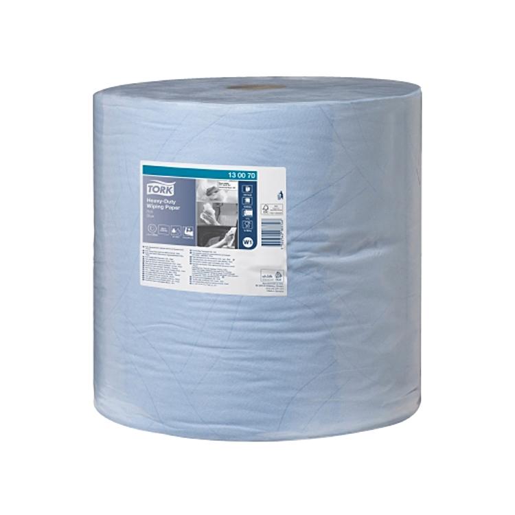 Tork Advanced Wischtuch 430 Rolle à 340m= 1000 Tücher blau Performance,W1,37x 34