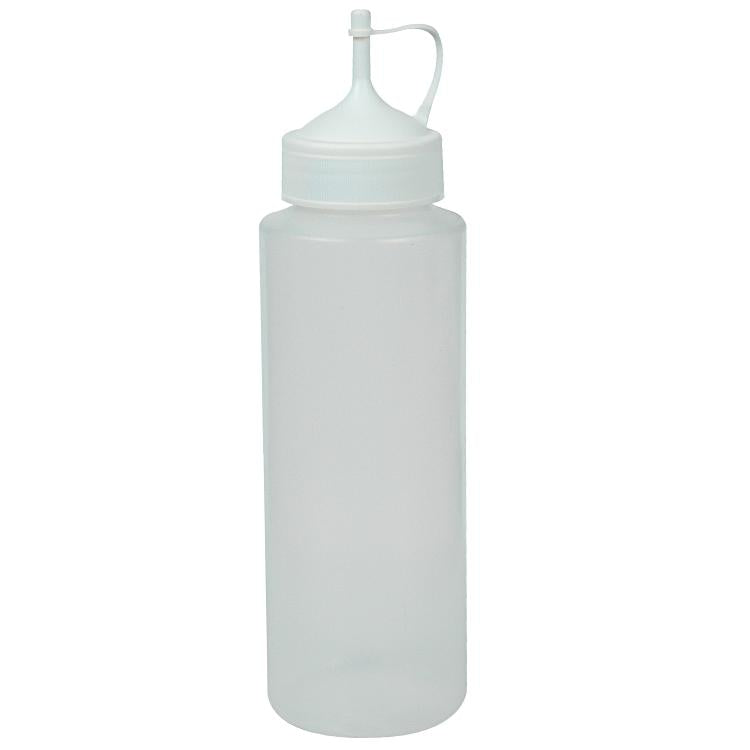 Serviceflasche 500ml mit weissem Deckel