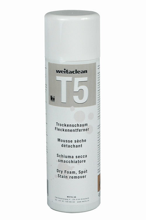 T5 Trockenschaum Spraydose Spraydose à 500ml Fleckenentferner