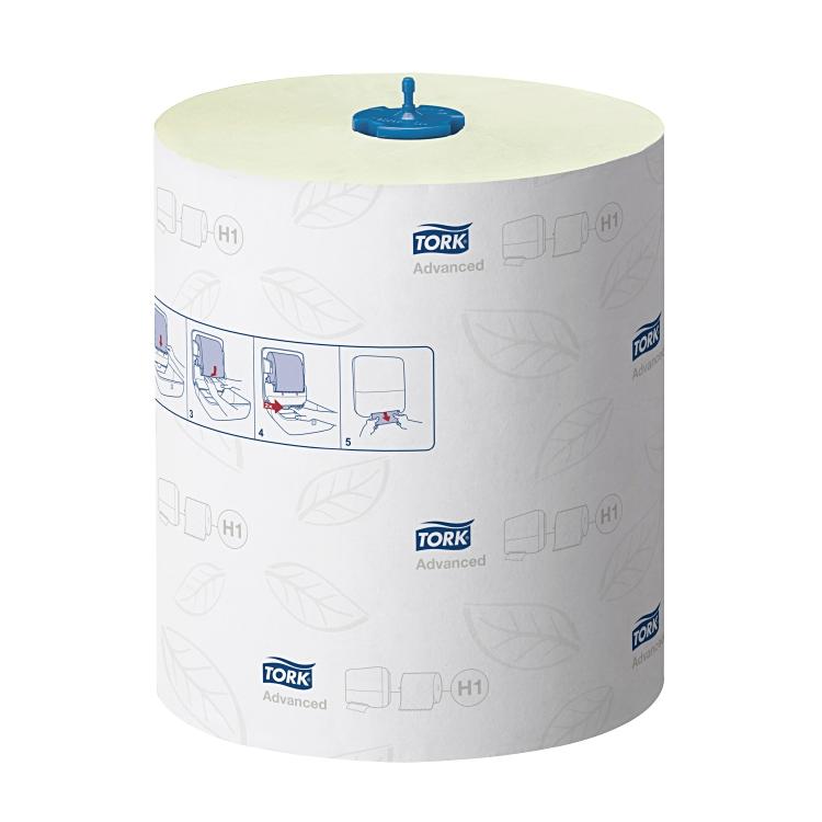 Rollenhandtuch Tork Advanc.H1 Krt. à 6 Rll, grün, Tissue 150m,(Matic)21 x 24.5,