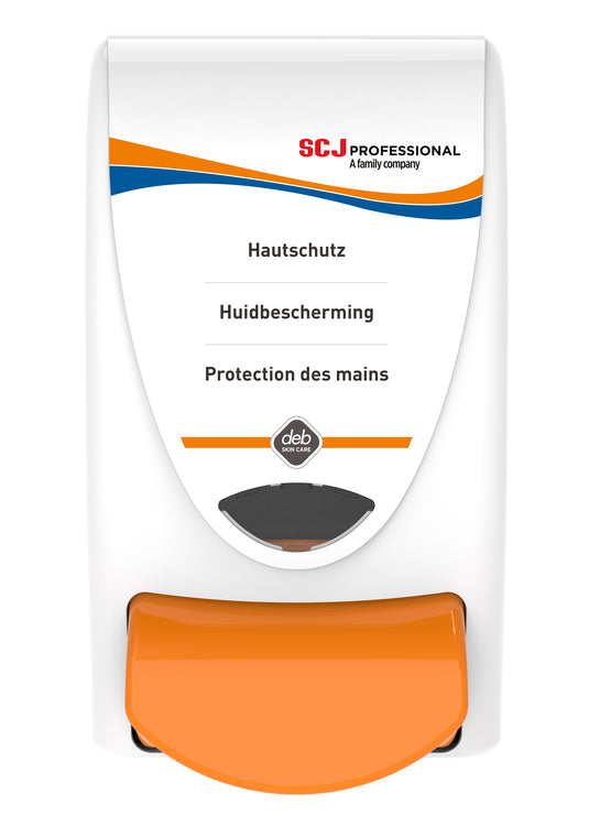 Spender 1L Hautschutz Spender à 1L, orange