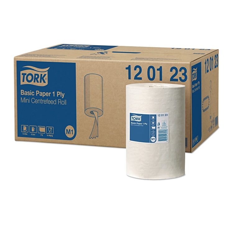 Tork Universal, weiss Krt à 11 Rollen.1 lagig,Tissue innenabrollung, 21.5 cm x 1