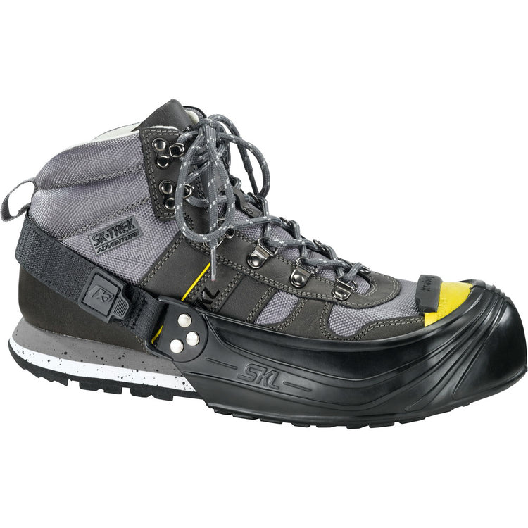 NERI KRABBY, Gr. 44-50 Überschuh, schwarz, rot Gummi, Stahlzehenkappe