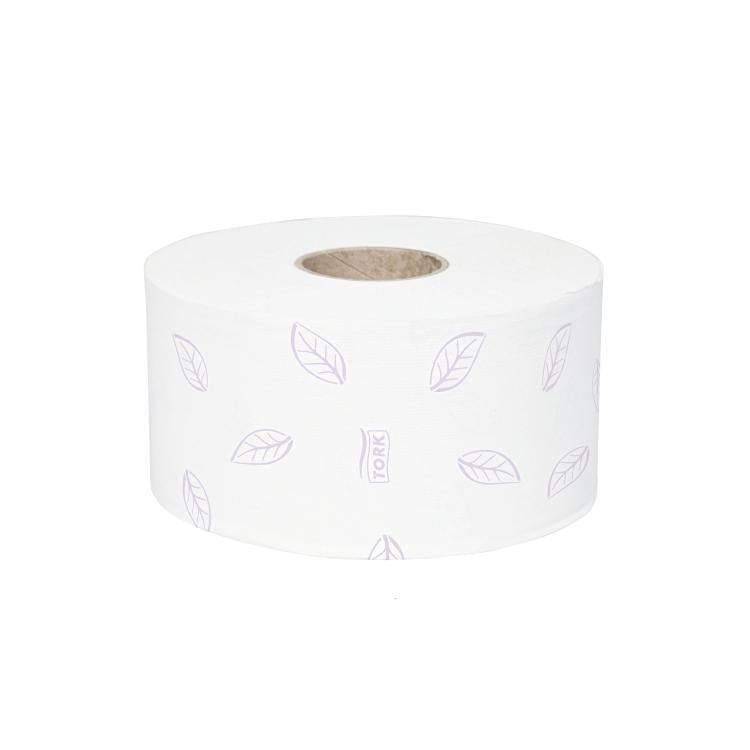 Toilettenpapier Tork PremiumT2 Mini Jumbo,Krt.à 12 Rll.à 120m 9.7x20cm, h'weiss,