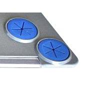 Rosette blau 1 Stk 7513783