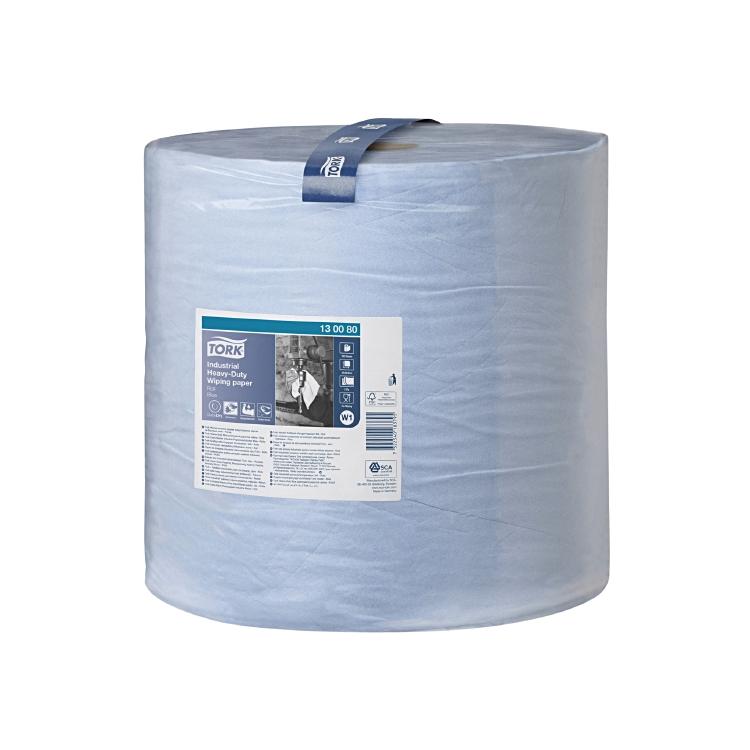 Tork Advanced Wischtuch 440 blau 3-lagig 750 Blatt 37 x 34 cm 255 m Grossrolle