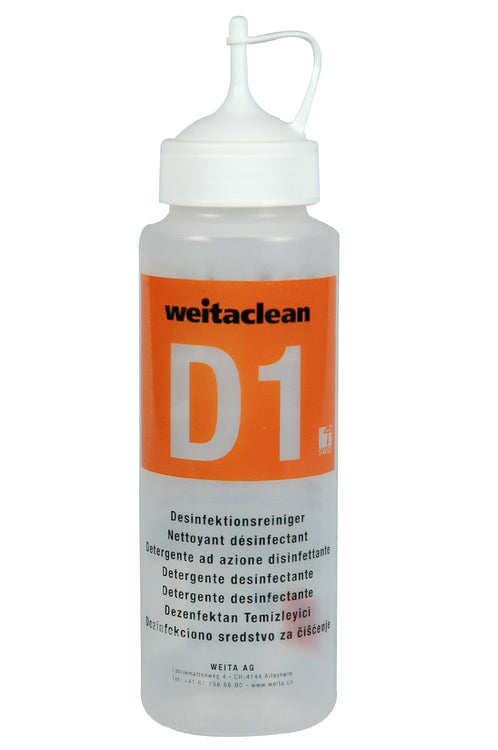 D1 Desinfektionsreiniger 500ml Flasche à 500ml Leerflasche