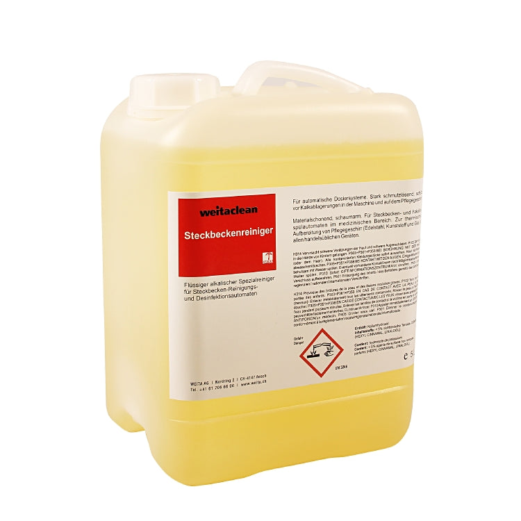 Steckbeckenreiniger 5 L Kanister à 5 Liter alkalischer Spezialreiniger