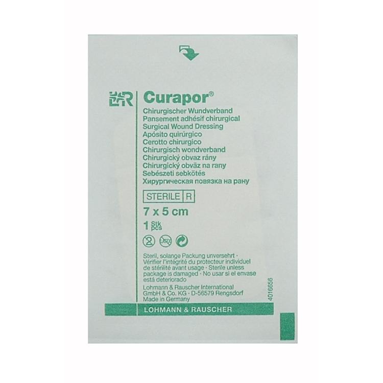 Curapor chirurgisch, steril Disp à 100 Stk, 7x5cm