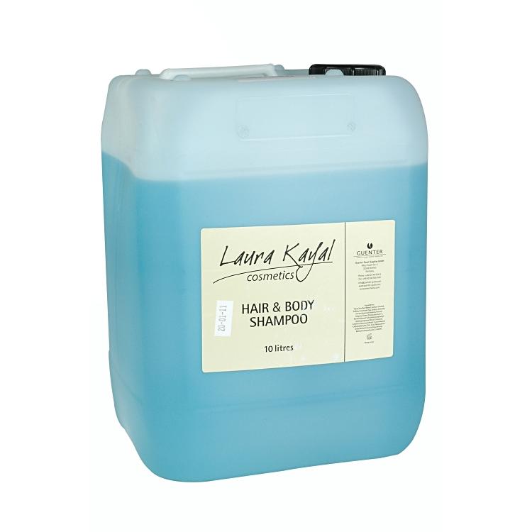 Laura Kayal Hair and Body Shampoo Kanister à 10 l Farbe: clear blue