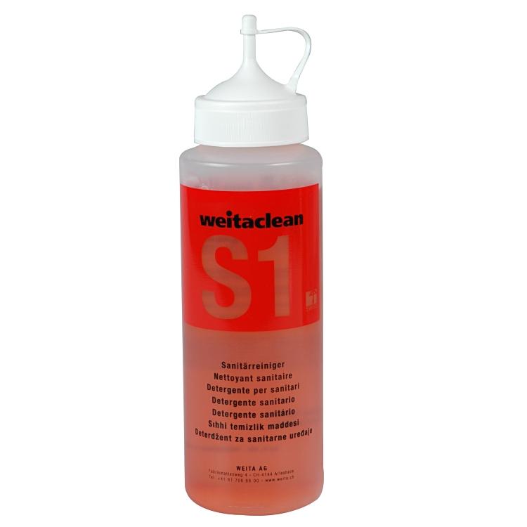 S1 Sanitärreiniger 500ml Flasche à 500ml in Serviceflasche