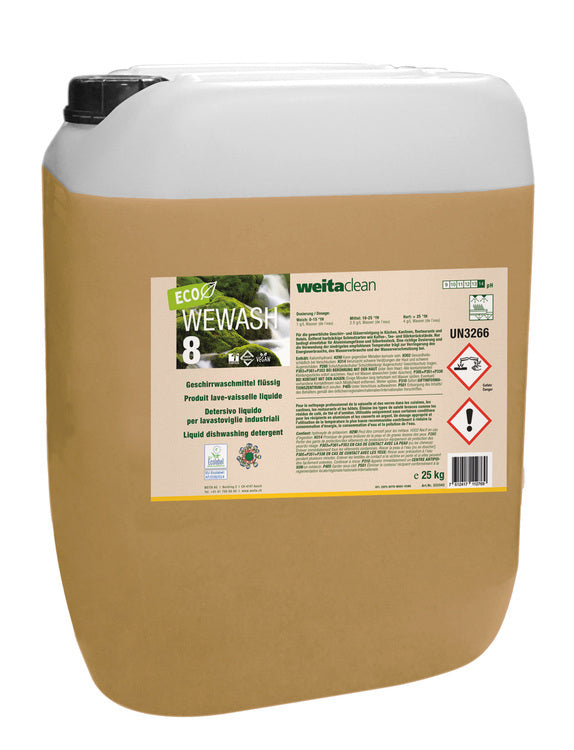 ECO Wewash 8 25kg Kanister à 25kg Geschirrwaschmittel flüssig