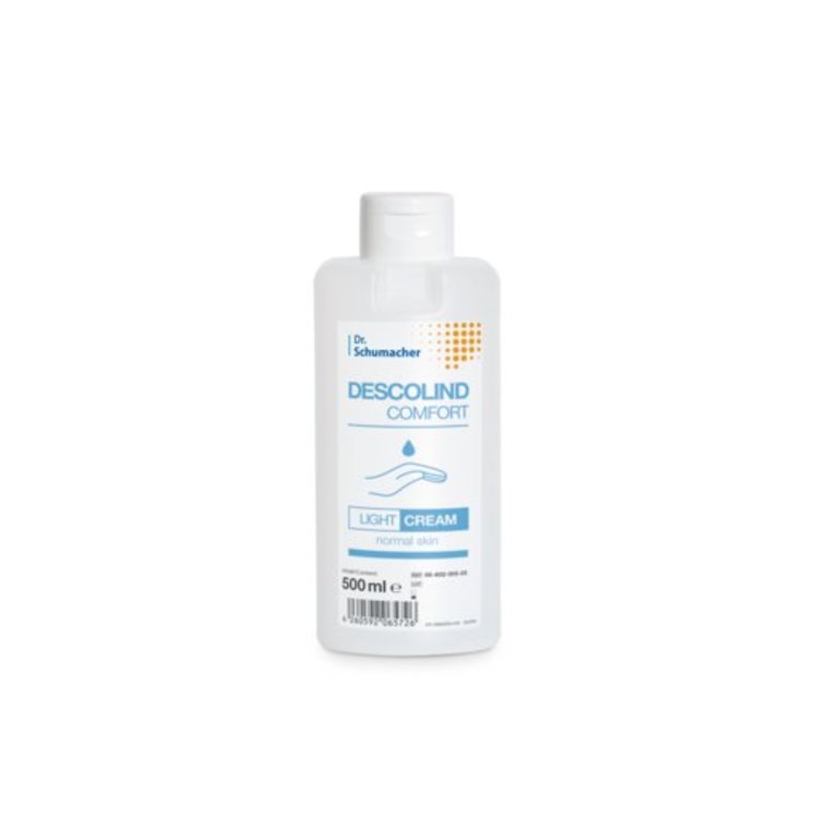 Descolind Comfort Light Cream Flasche à 500ml Parfümhaltige Pflegecreme