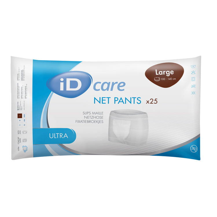 iD Care Ultra M Beutel à 25 Stk., blau Taillenumfang 80-120 cm