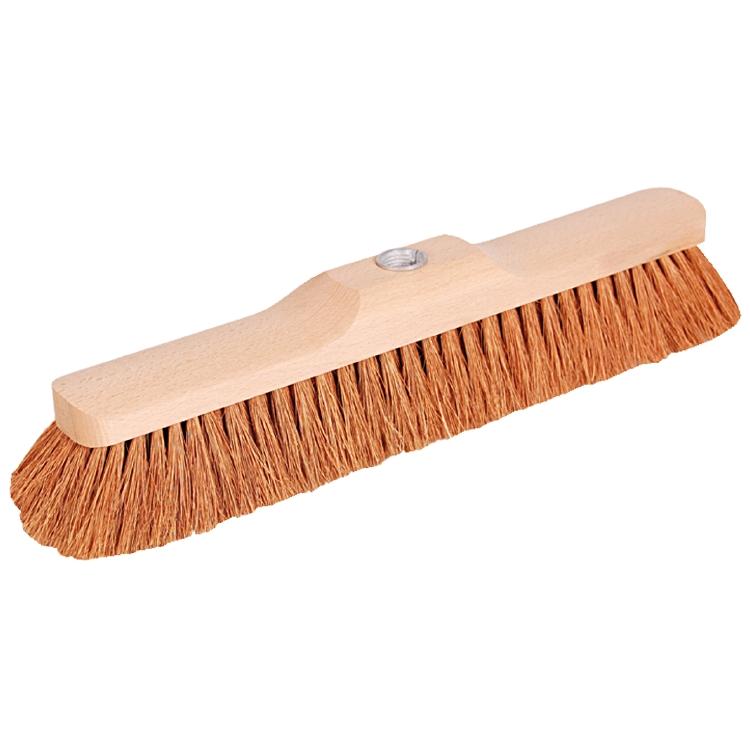 Bodenwischer 35 cm Metallgew. Körper: Buchenholz Besatz: Kokos zugerichtet