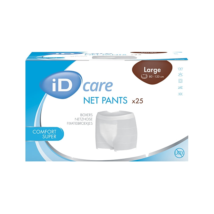 iD Care Comfort Super L 25 Stk / Box Braun Taillenumfang 80-120 cm