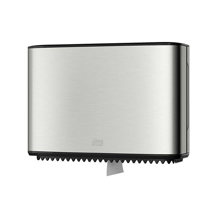 Tork Spender für Mini Jumbo Toilettenpapier, T2, Edelstahl 355 x 254 x 133 mm