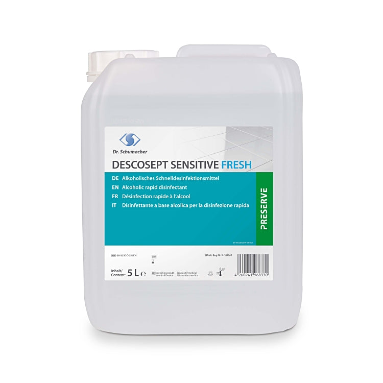 Descosept Sensitive Fresh 5L Kanister à 5L Schnelldesinfektionsmittel
