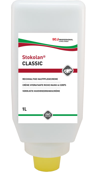 Stokolan Classic 1L lotion, parfümiert 1L, Softflasche, Hautpflege