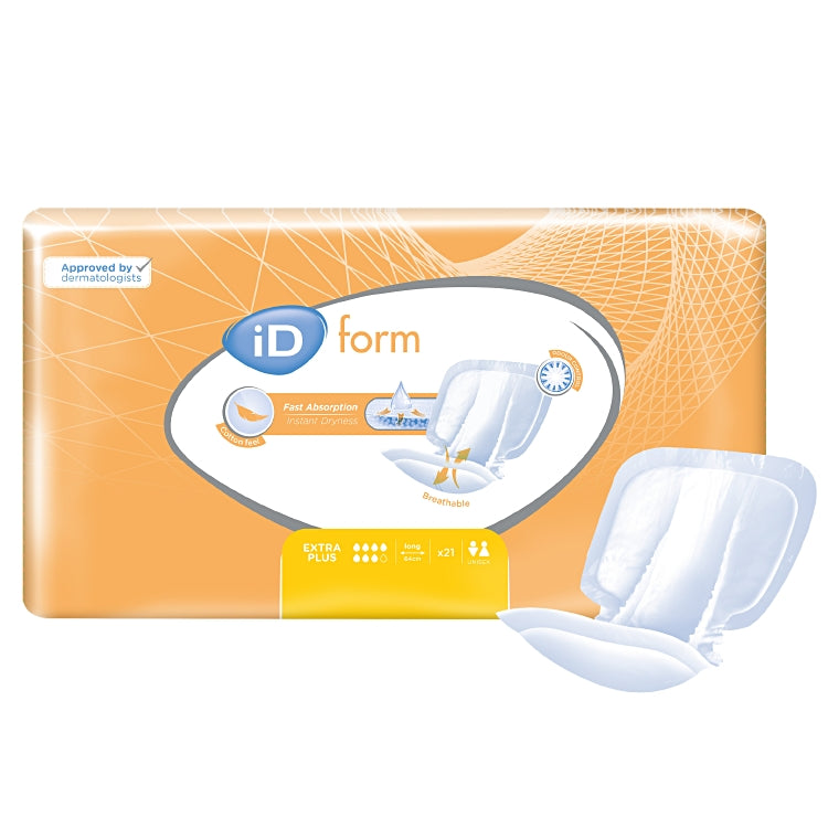iD Form Extra Plus Long 21 Stk / Beutel Gelb, 2350ml