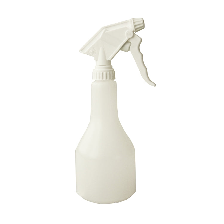 Keulenflasche 500ml weiss Flasche à 500ml inkl. weissem Sprüher und