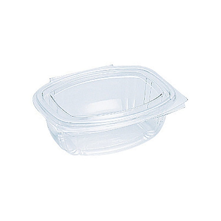 Salatschale PLA 500ml Pack à 50 Stück mit Klappdeckel