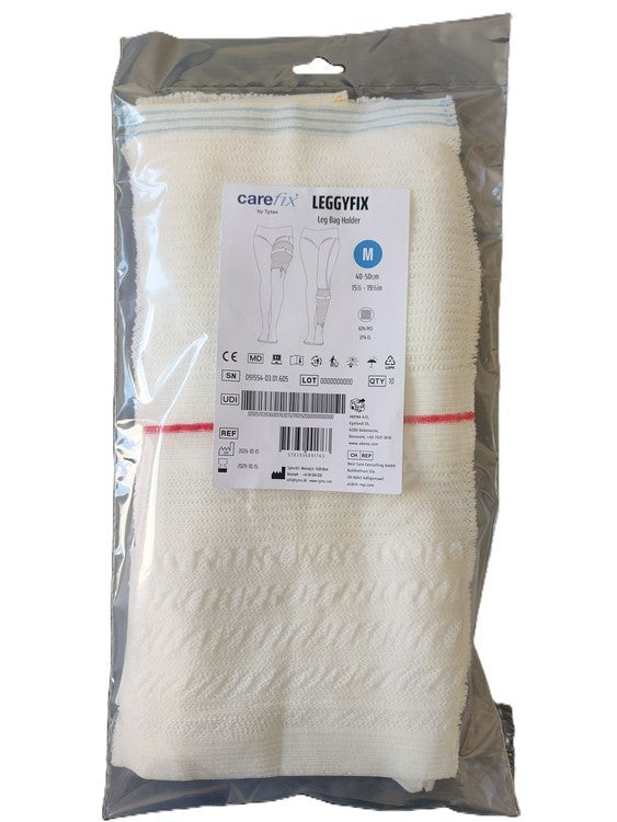 Beinbeutelfixierung braun L Beutel à 10 Stk. LeggyFix