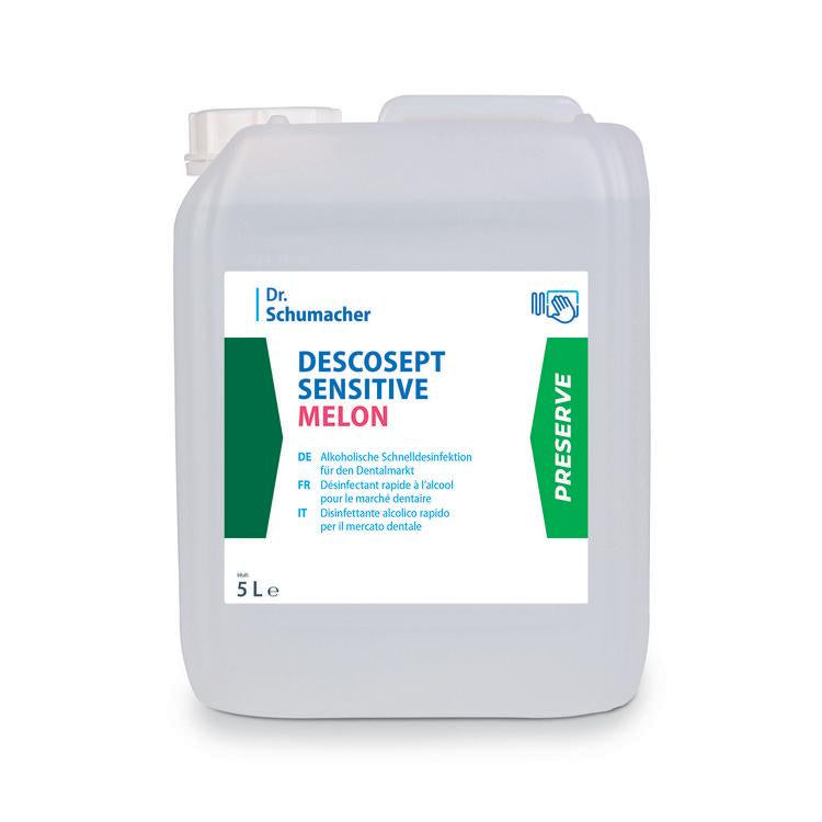 Descosept Sensitive Melone 5L Kanister à 5L Schnelldesinfektionsmittel