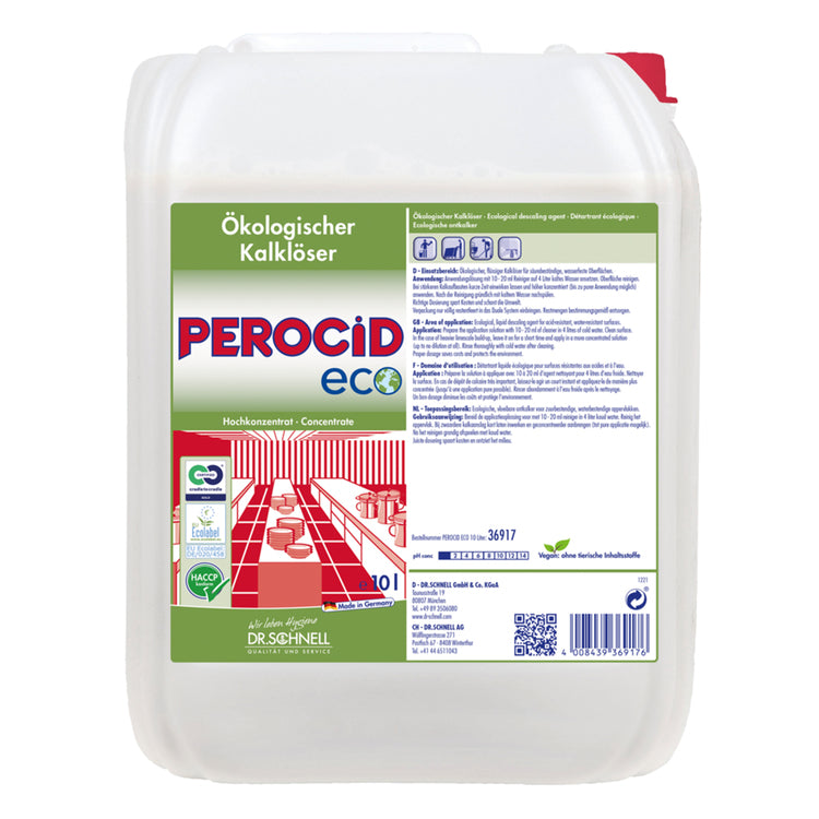 Perocid Eco 10L Kanister à 10L Entkalker