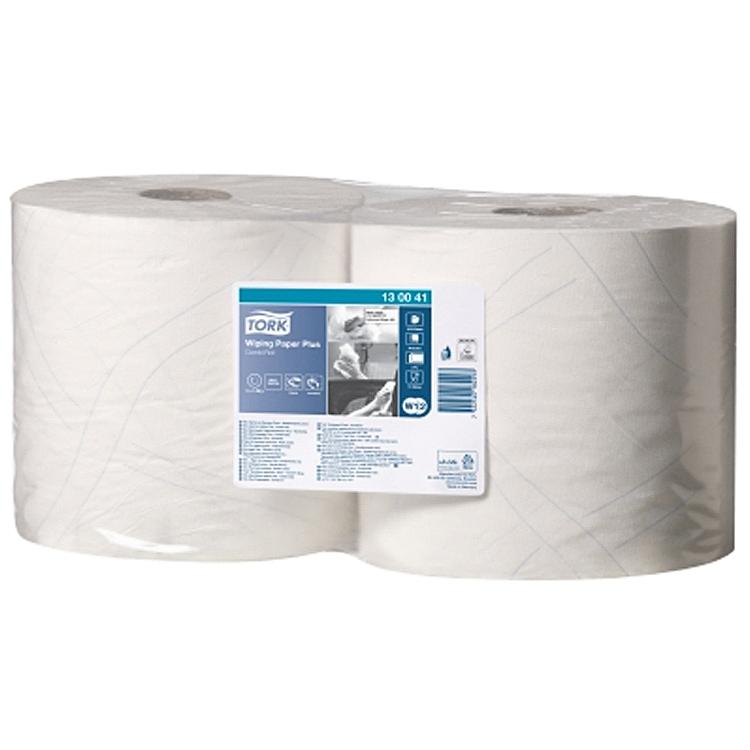 Tork Advanced Wischtuch 420 Sack à 2 Rll à 750 Tücher,Hyb 23.5x34cm,hochweiss,2-
