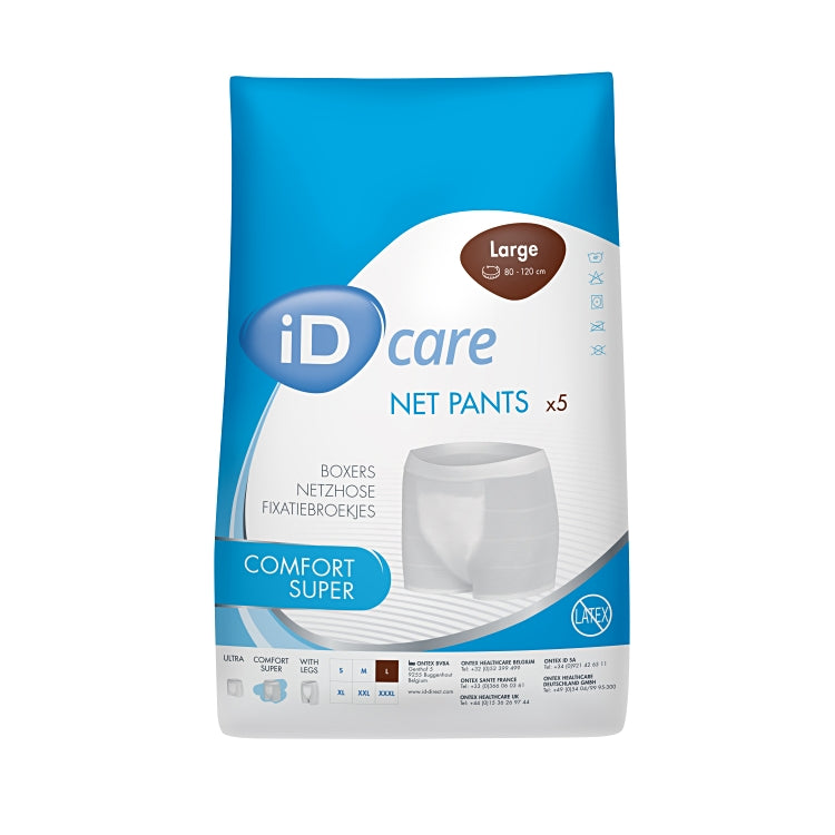iD Care Comfort Super L 5 Stk / Beutel Braun Taillenumfang 80-120 cm